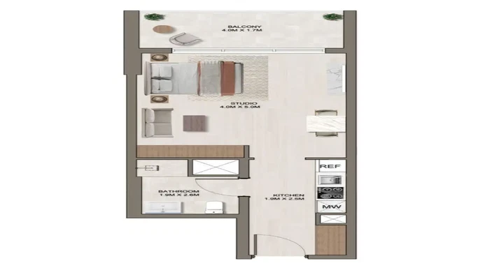 Жилой комплекс Ghaff Land Residence от Arabian Gulf Properties – изысканный образ жизни в Дубае.