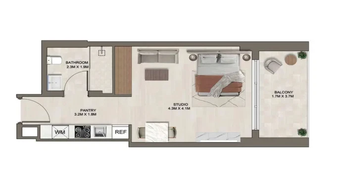 Жилой комплекс Ghaff Land Residence от Arabian Gulf Properties – изысканный образ жизни в Дубае.