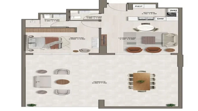 Жилой комплекс Ghaff Land Residence от Arabian Gulf Properties – изысканный образ жизни в Дубае.