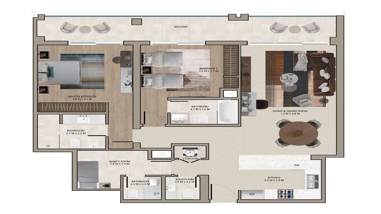 Marriott Residences от Dubai General Properties – Жизнь, которая вдохновляет