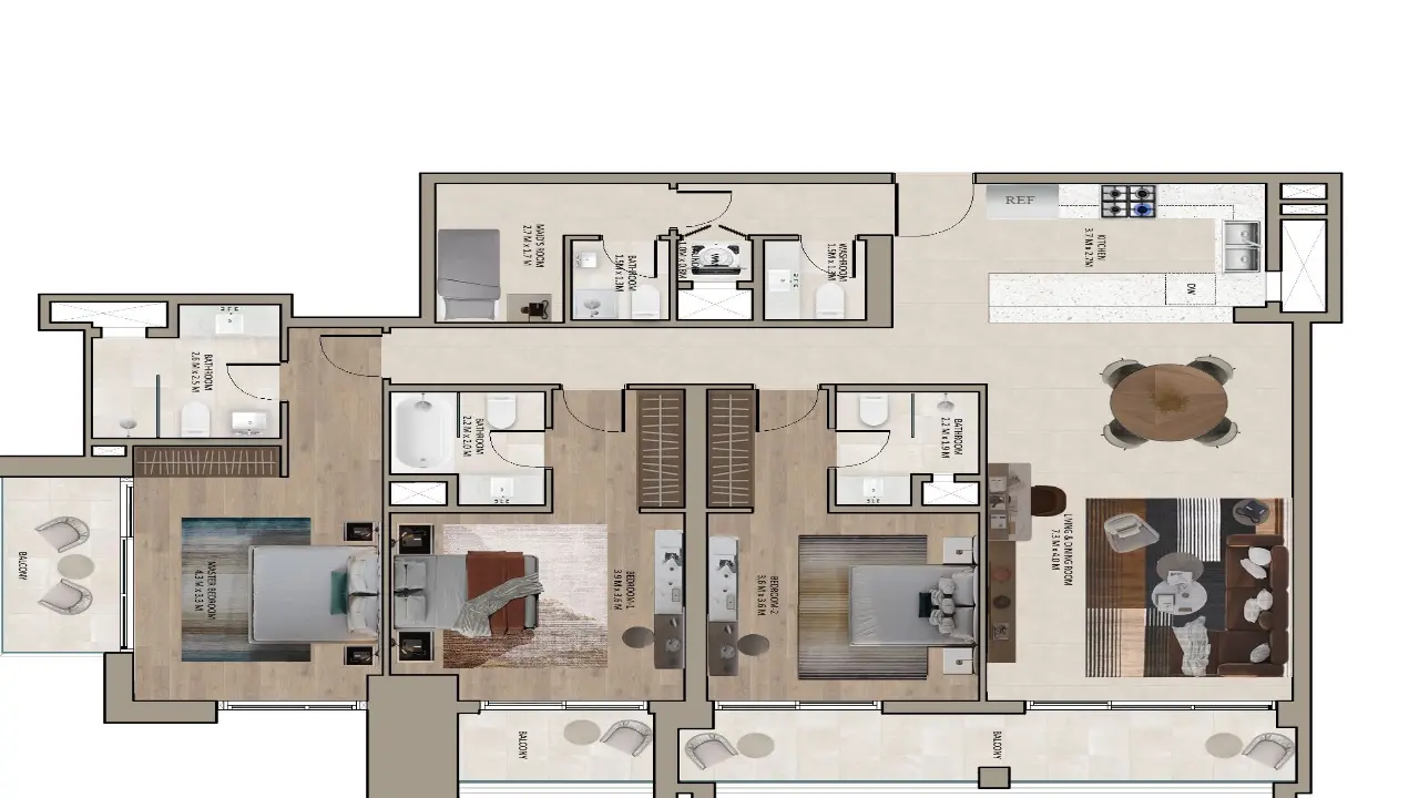 Marriott Residences от Dubai General Properties – Жизнь, которая вдохновляет