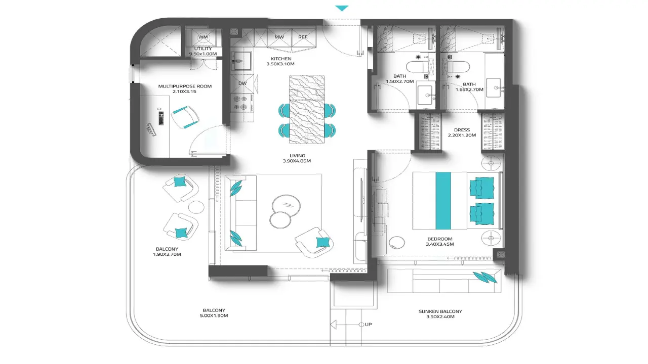 ريف 997 من شركة ريف ديفيلوبرز - حياة فاخرة على شاطئ البحر