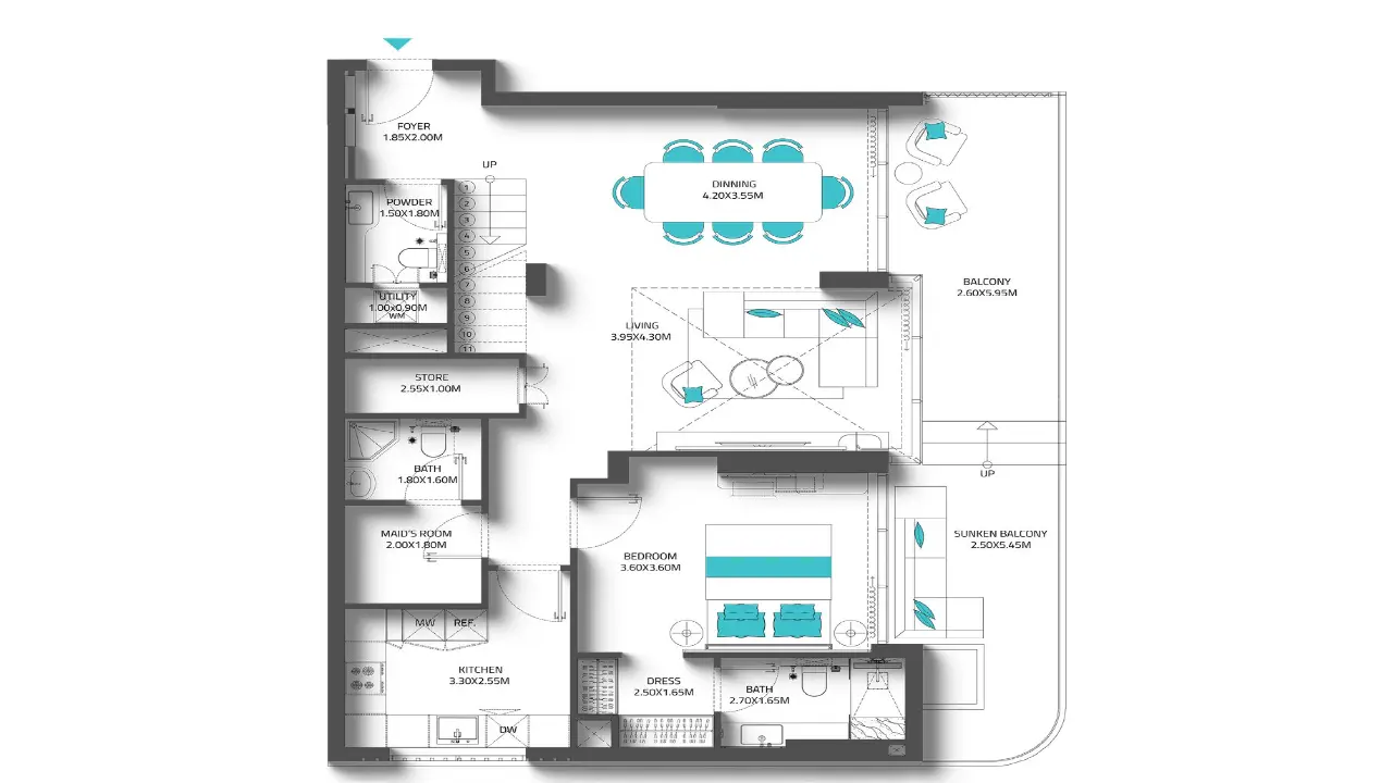 ريف 997 من شركة ريف ديفيلوبرز - حياة فاخرة على شاطئ البحر