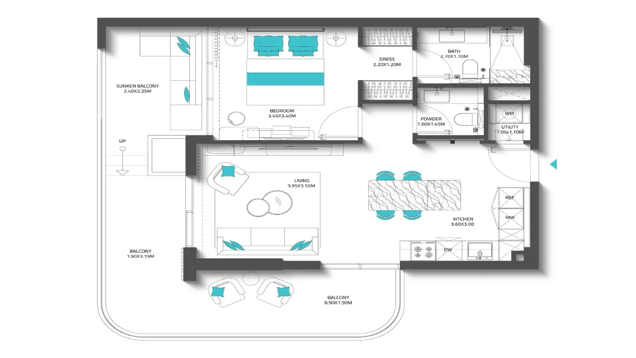 ريف 997 من شركة ريف ديفيلوبرز - حياة فاخرة على شاطئ البحر