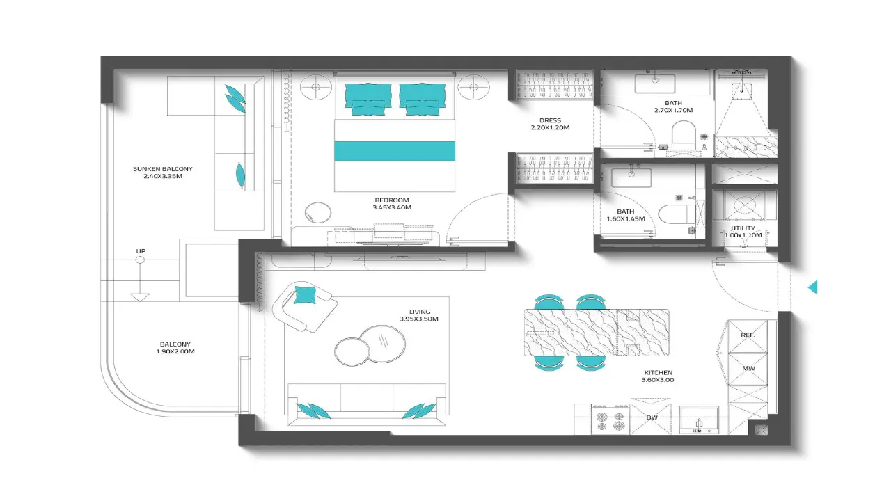 ريف 997 من شركة ريف ديفيلوبرز - حياة فاخرة على شاطئ البحر