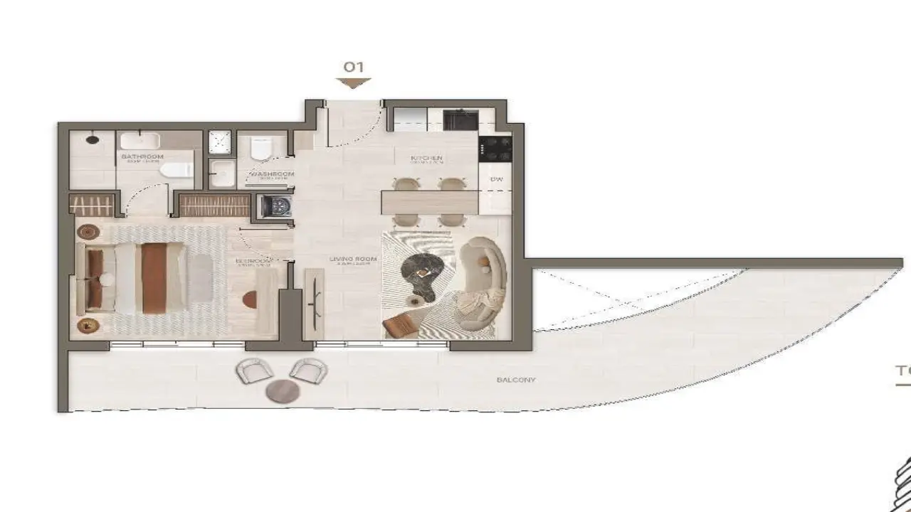 Stax Tower от Pasha One Development – современные жилые апартаменты в JVC.