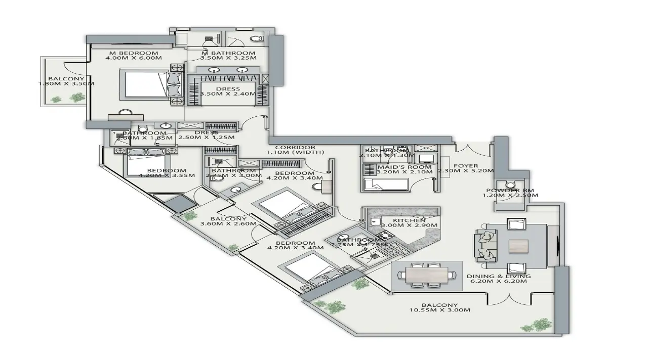 Пентхаусы в Velor Tower — насладитесь роскошью в мегаполисе