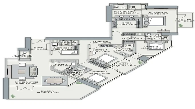 Velor Tower Penthouses – Revel in Luxury by the Metropolis