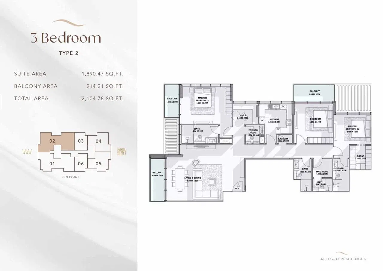 Allegro Residences by Mill Hill Developers – Coastal Havens for Luxury Seekers