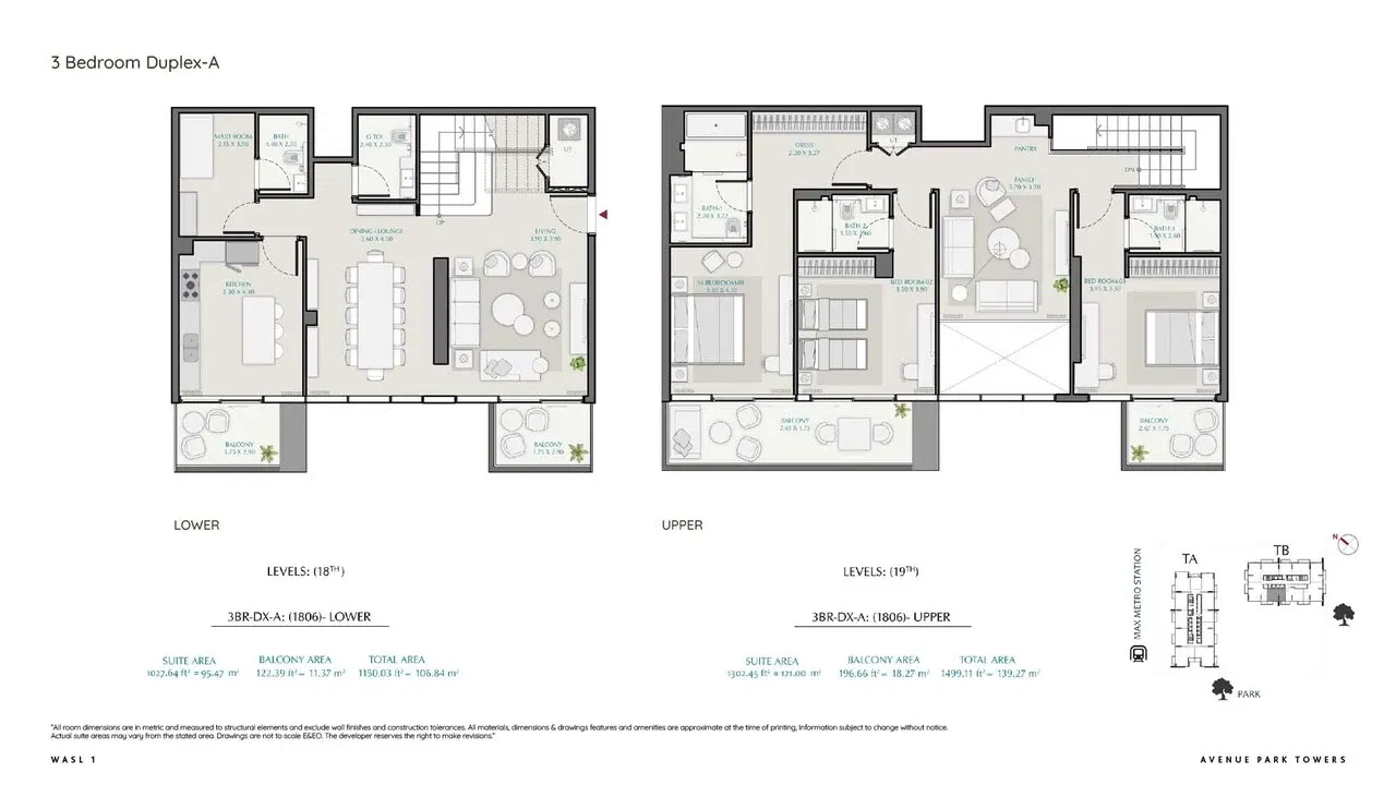 Avenue Park Towers by Wasl Properties – Luxurious Haven, Desirable Address, Majestic Living