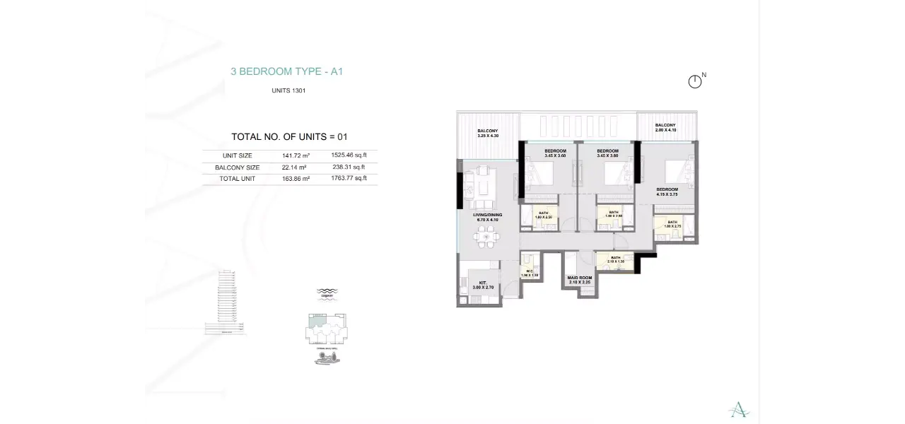 أيان هايتس من آي جي أو في ميدان هورايزون - شقق متكاملة مع مركز صحي مطل على البحيرة