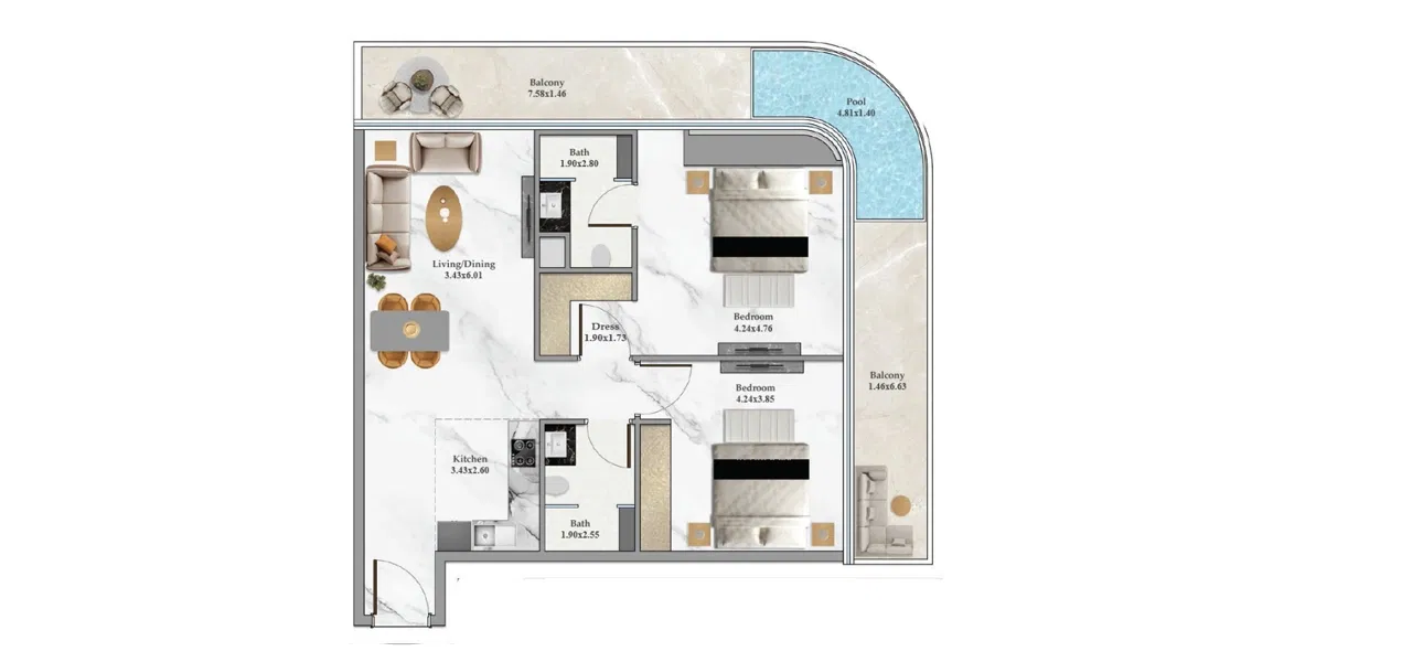 Bayz 102 by Danube: Where Beautiful Skylines Meet Unrivaled Luxury