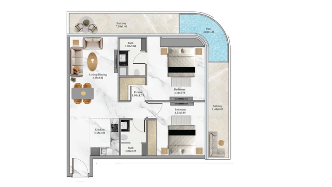 Bayz 102 by Danube: Where Beautiful Skylines Meet Unrivaled Luxury