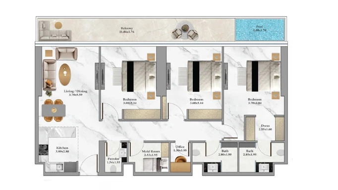 Bayz 102 by Danube: Where Beautiful Skylines Meet Unrivaled Luxury