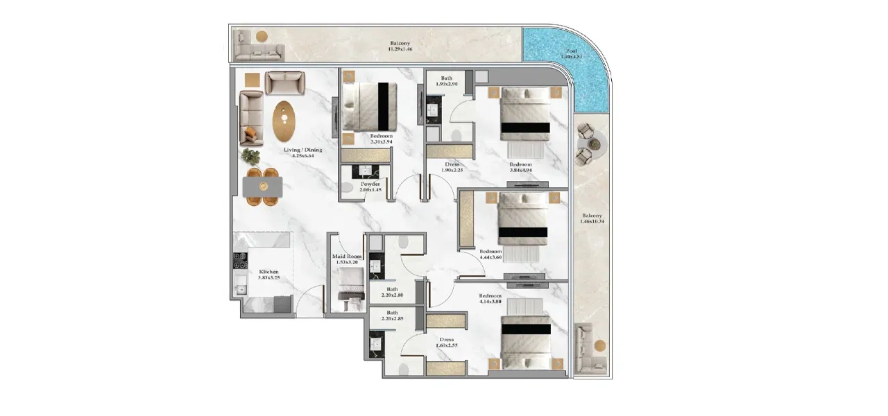 Bayz 102 by Danube: Where Beautiful Skylines Meet Unrivaled Luxury