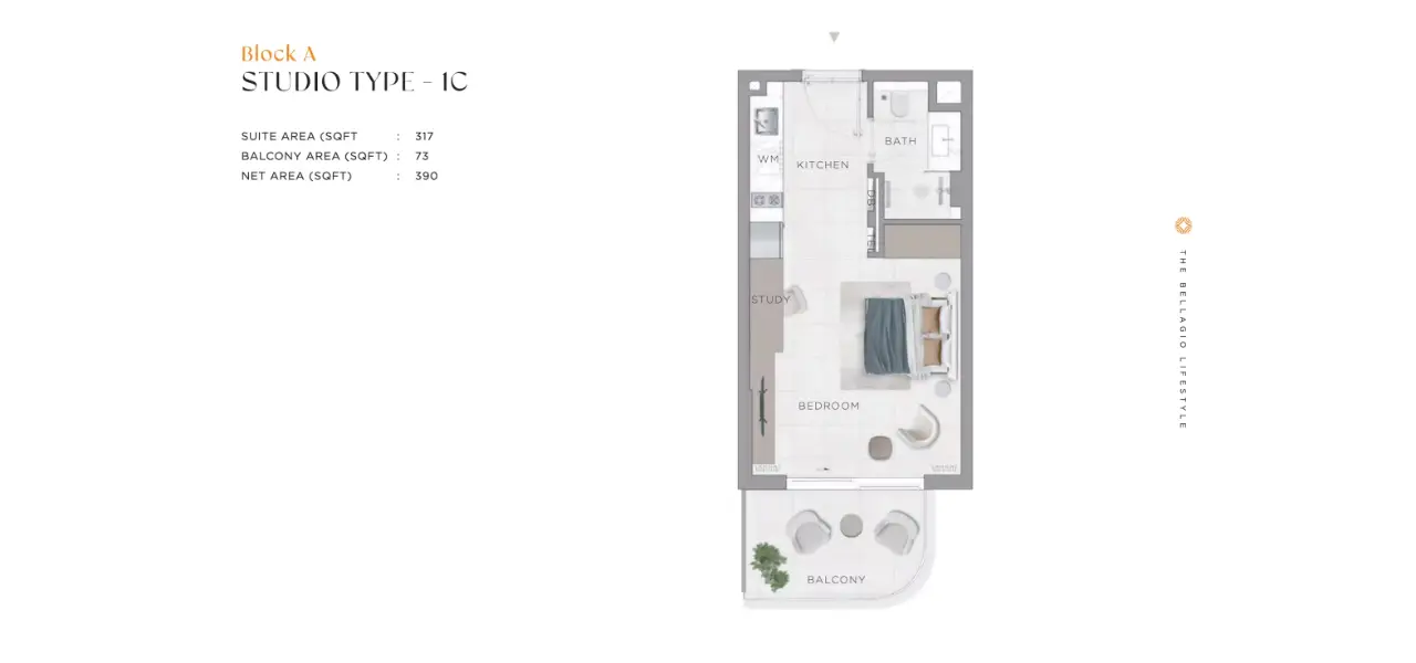 Bellagio от Sunrise Capital – шедевр жилого комплекса в районе Васл-Гейт