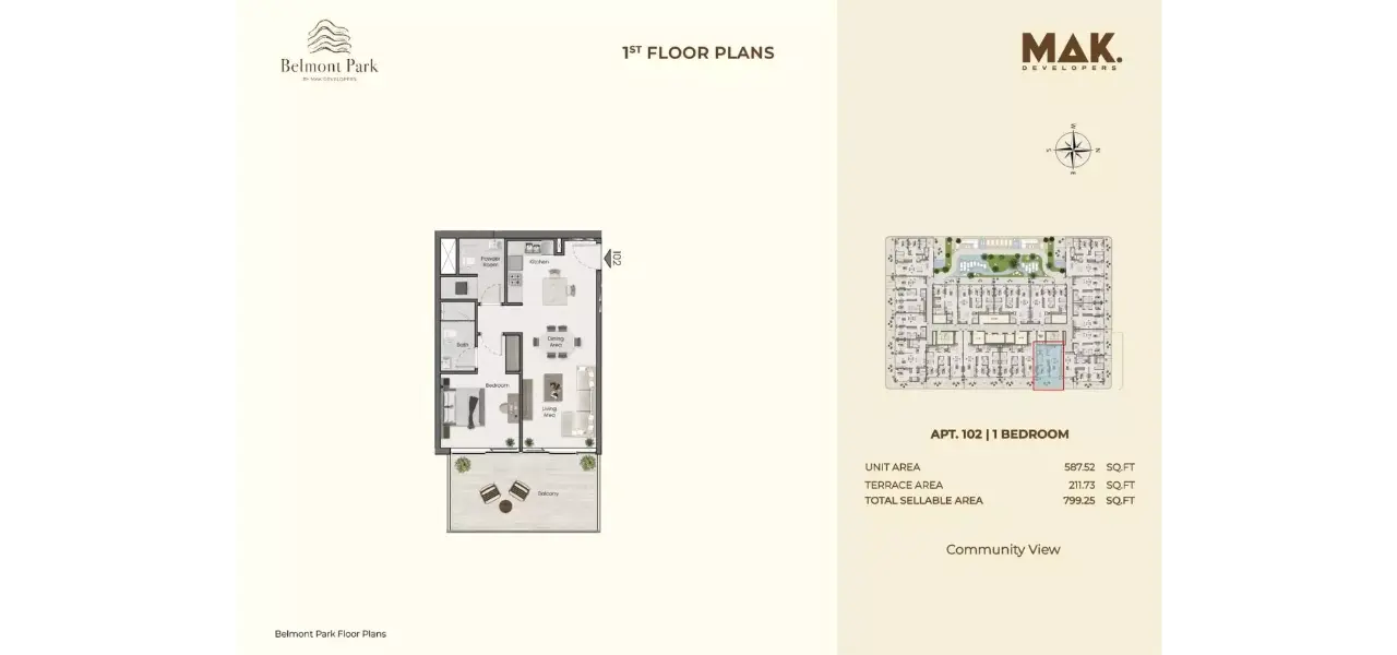 منتزه بلمونت من شركة ماك ديفيلوبرز - أسلوب حياة فاخر في انتظارك في ند الشبا