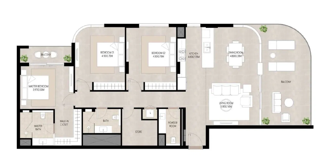 Berkshire Park at Town Square: A Collection of Plush Apartments at Town Square