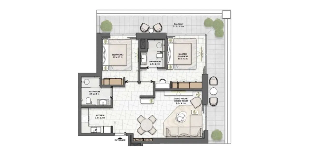 ما وراء ساريا: جوهرة نادرة في مدينة دبي البحرية