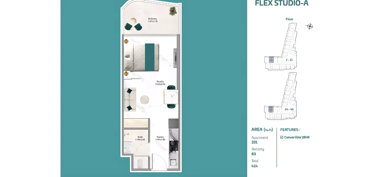 Breez by Danube – Enjoy Waterfront Residency at Dubai Maritime City