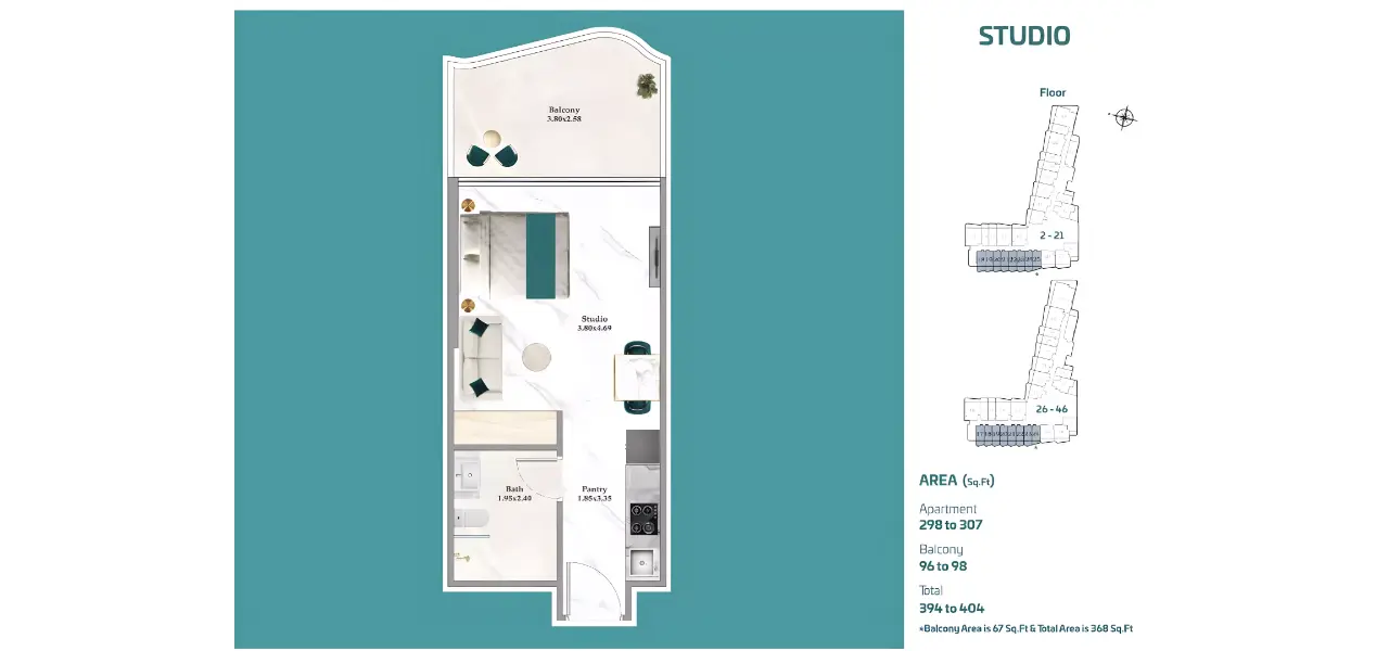 Breez by Danube – Enjoy Waterfront Residency at Dubai Maritime City