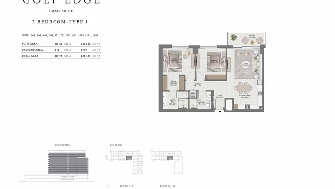 Golf Edge от Emaar в Emaar South – символ роскошной жизни