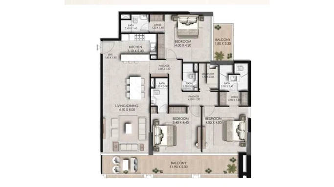 Fairway Residences By Prescott: повышение уровня жизни в Дубае