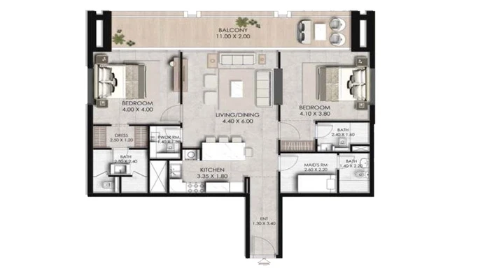 Fairway Residences By Prescott: повышение уровня жизни в Дубае