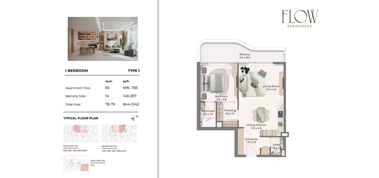 Flow Residences by Main Realty – Your Own Haven Along the Rolling Waves