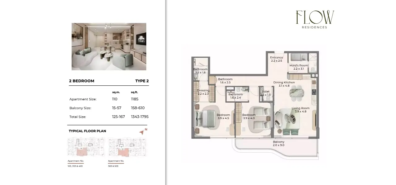 Flow Residences by Main Realty – Your Own Haven Along the Rolling Waves