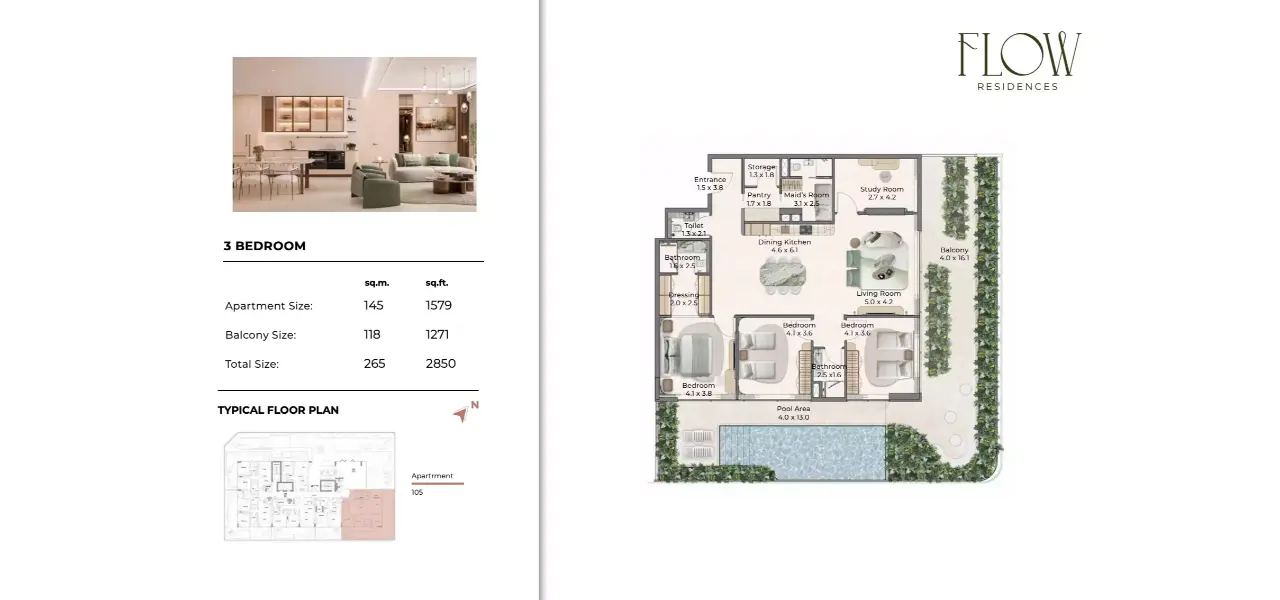 Flow Residences by Main Realty – Your Own Haven Along the Rolling Waves