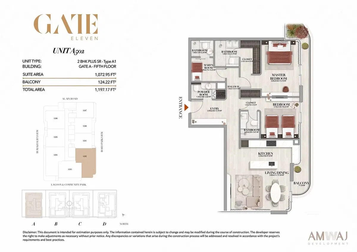 Gate Eleven Residences by Amwaj Development – Sustainable Friendly Apartments with Fully-Fitted Kitchens