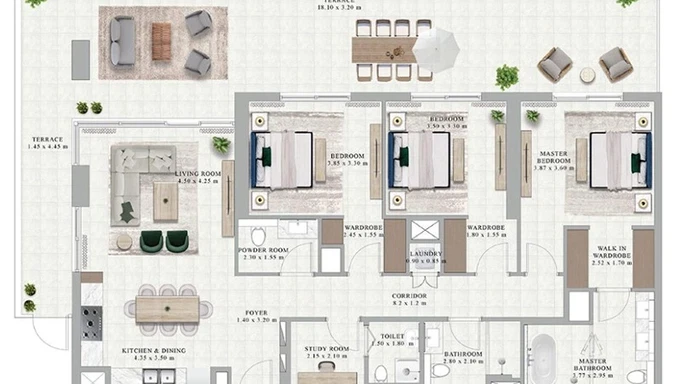 Golf Hillside в Dubai Hills Estate: коллекция роскоши среди тишины и покоя