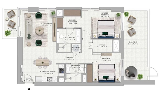 Golf Hillside в Dubai Hills Estate: коллекция роскоши среди тишины и покоя