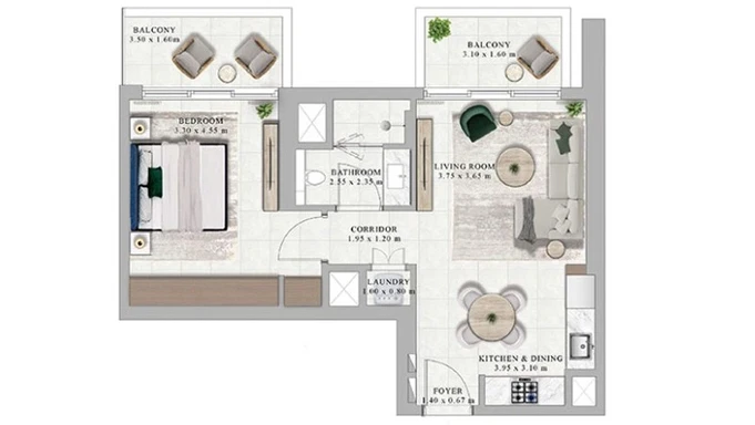 Golf Hillside в Dubai Hills Estate: коллекция роскоши среди тишины и покоя