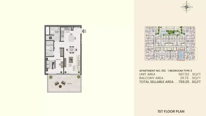 Saddlewood Park в Над-эль-Шебе — безмятежные апартаменты и пентхаусы на базе искусственного интеллекта