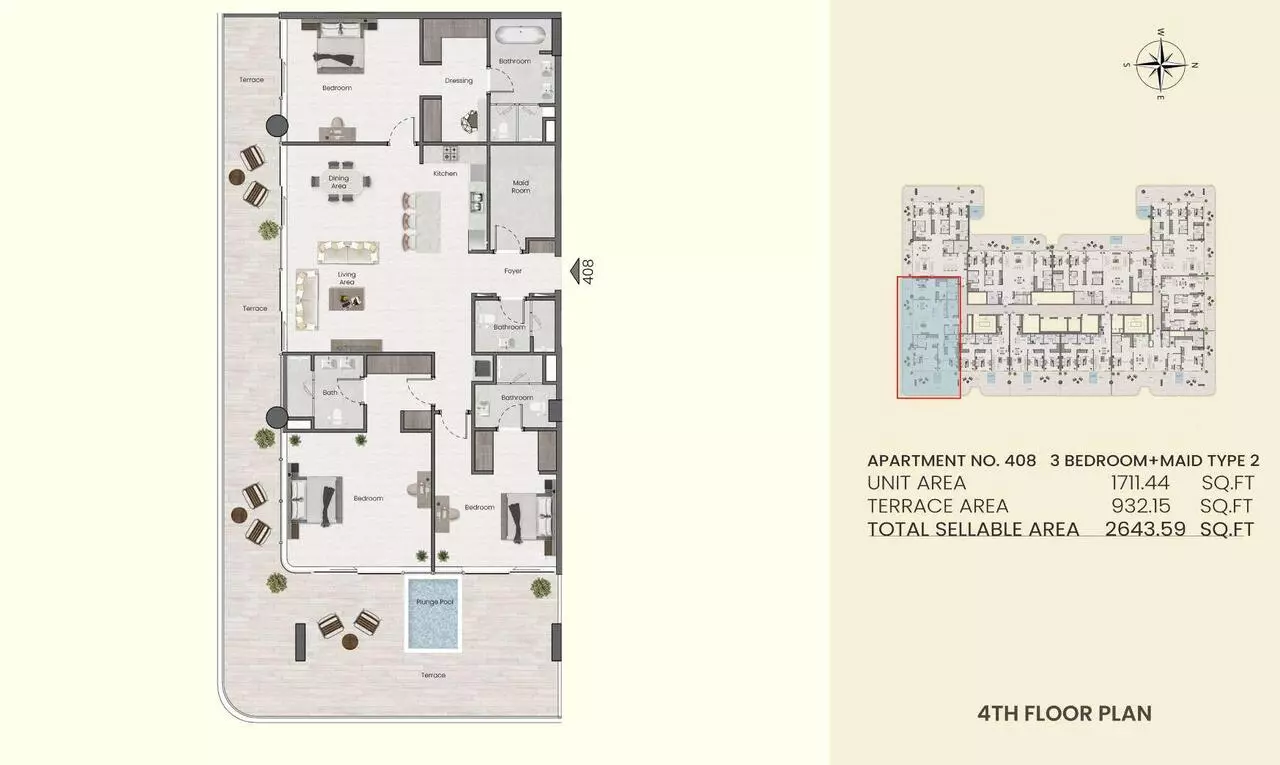 سادلوود بارك في ند الشبا - شقق وبنتهاوس هادئة تعمل بالذكاء الاصطناعي