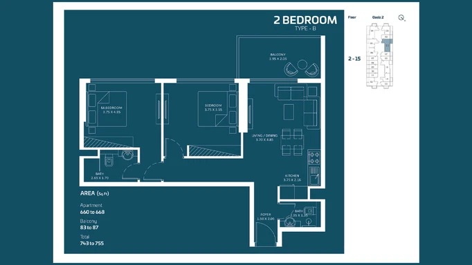 Oasiz 2 by Danube – эксклюзивные апартаменты в самом сердце Dubai Silicon Oasis
