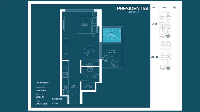 Oasiz 2 by Danube – эксклюзивные апартаменты в самом сердце Dubai Silicon Oasis