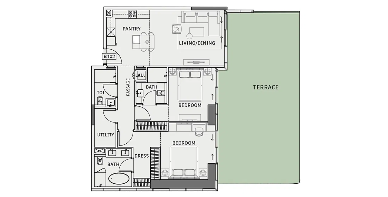 One Sky Park by Iman at Jumeirah Village Circle