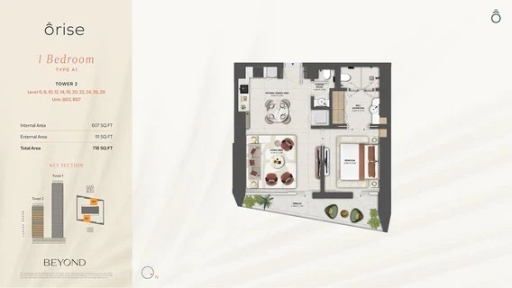 Orise by Beyond — возвышенная элегантность в Dubai Maritime City