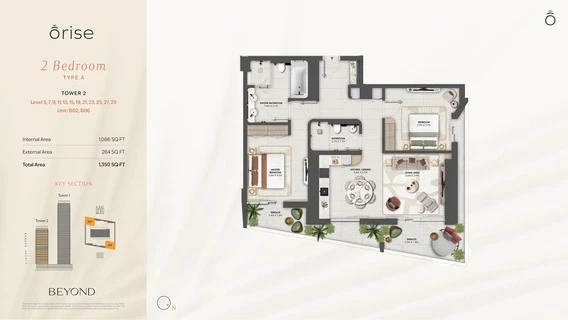 Orise by Beyond — возвышенная элегантность в Dubai Maritime City