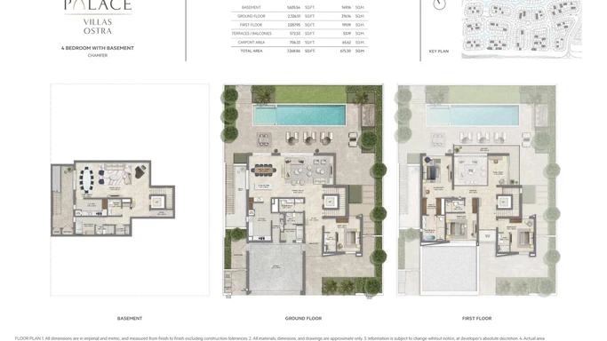 Palace Villas Ostra от Emaar — роскошная жизнь в Oasis