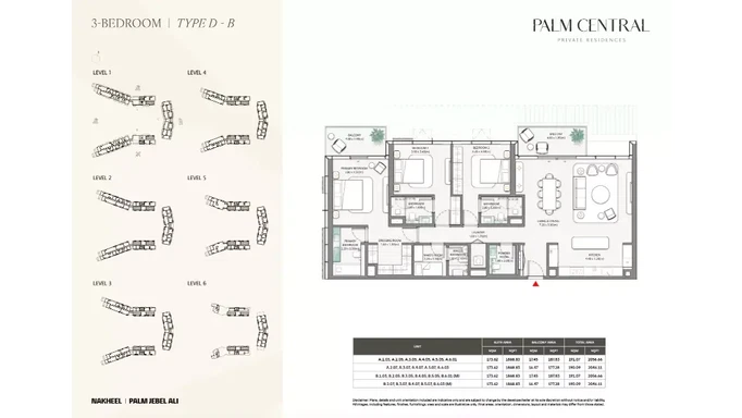 Частные резиденции Palm Central от Nakheel – пробуждая чувство открытости