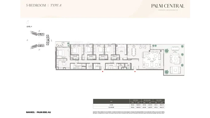 Частные резиденции Palm Central от Nakheel – пробуждая чувство открытости