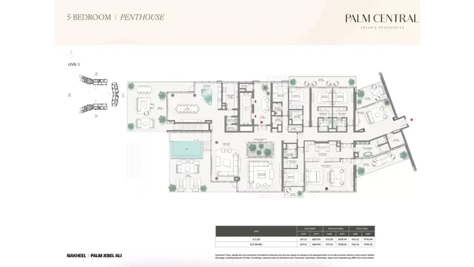 Частные резиденции Palm Central от Nakheel – пробуждая чувство открытости