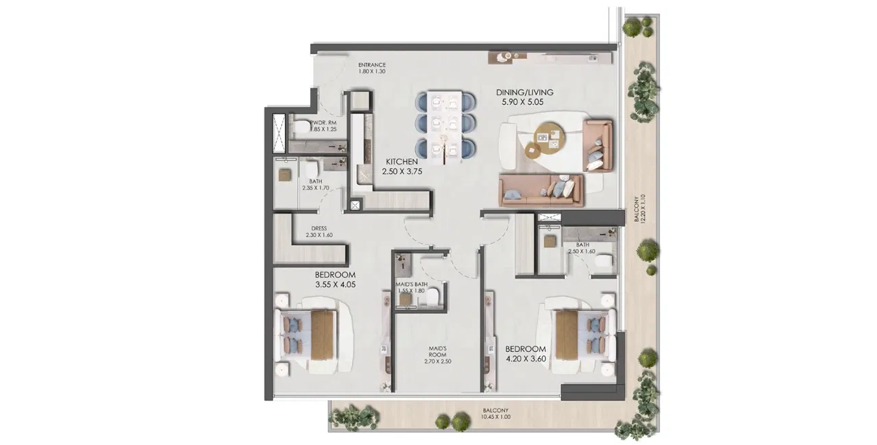 ليجادو باي بريسكوت - شقق سكنية حصرية في قرية جميرا الدائرية