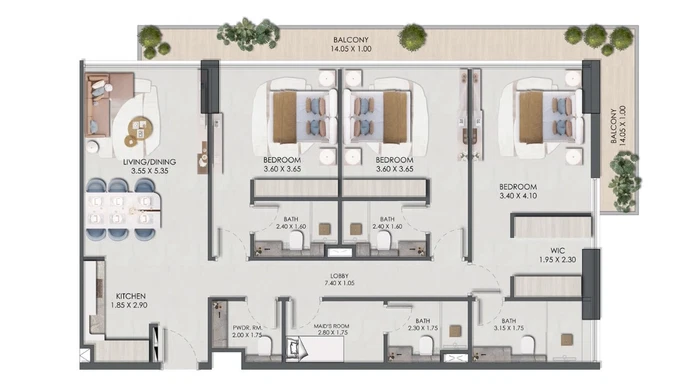 Legado by Prescott — эксклюзивные резиденции в Jumeirah Village Circle