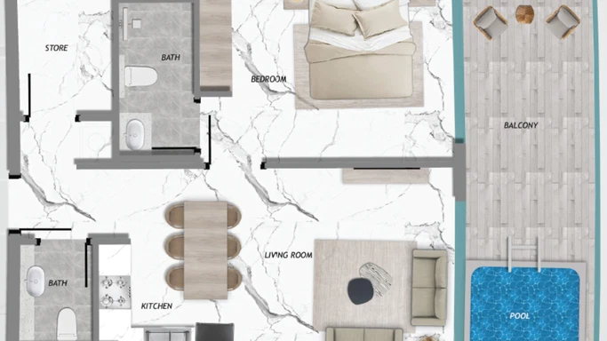 Samana Barari Heights от Samana Developers – умиротворяющая роскошь в самом сердце Дубая