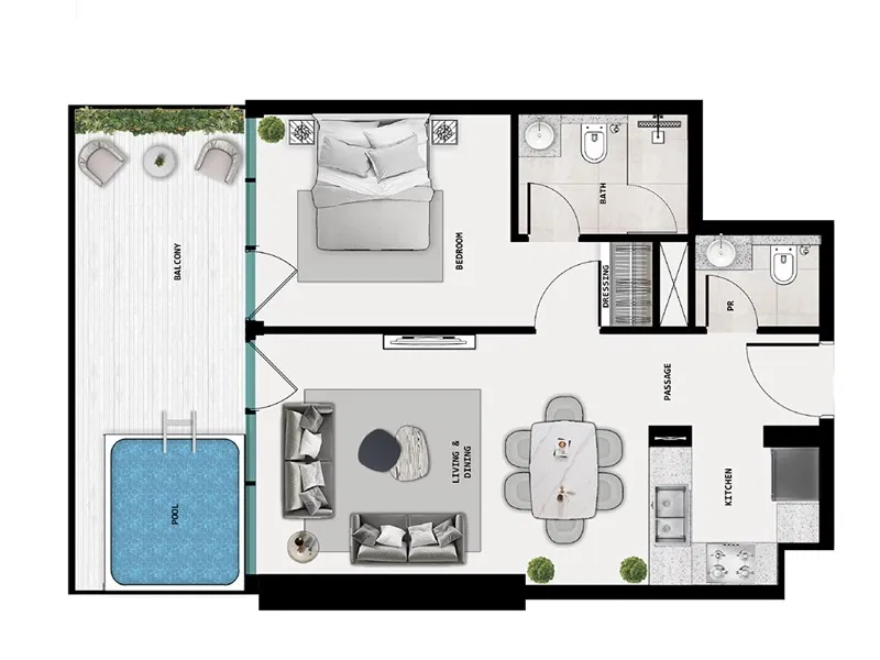 Samana Barari Lagoons от SAMANA Developers в Маджане – привлекательный вариант жилья в Маджане